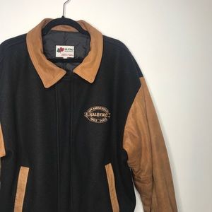 Vintage Heavy Duty KalTire Varsity Jacket